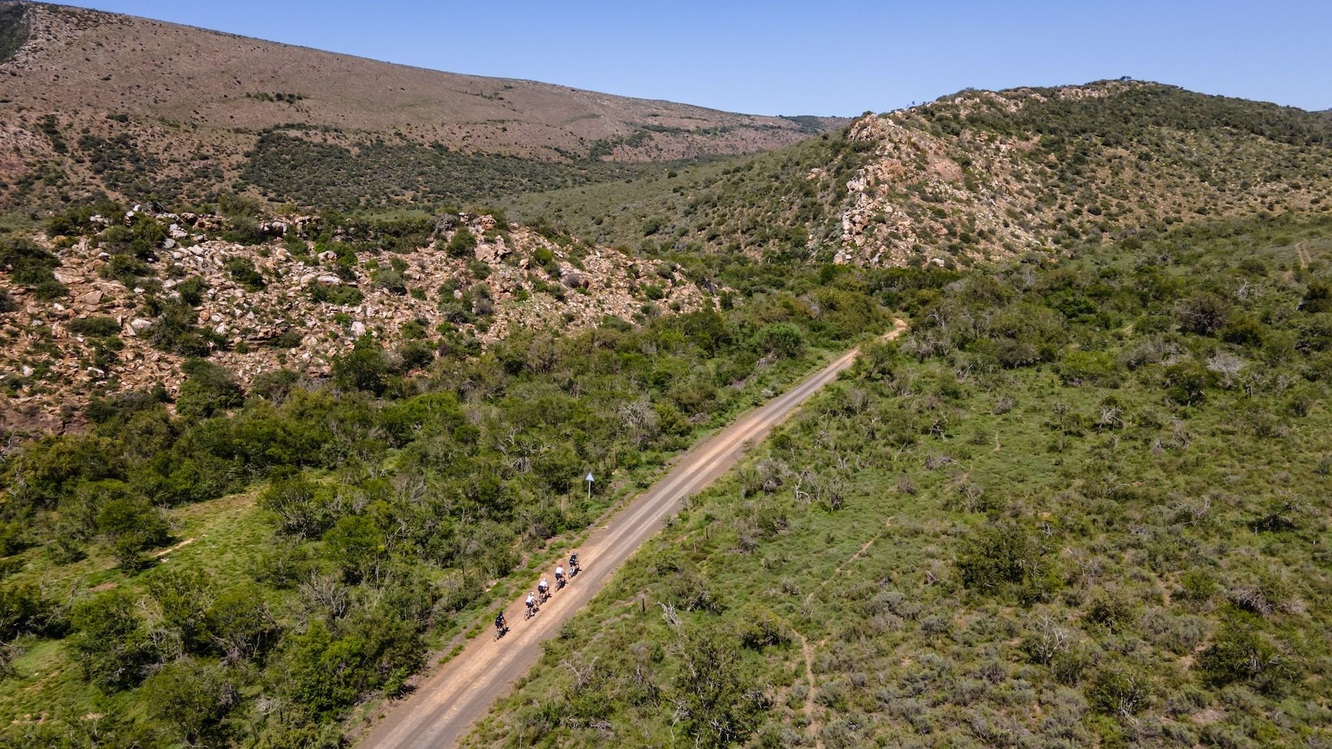 Nedbank Gravel Burn climb stage 7 vissers