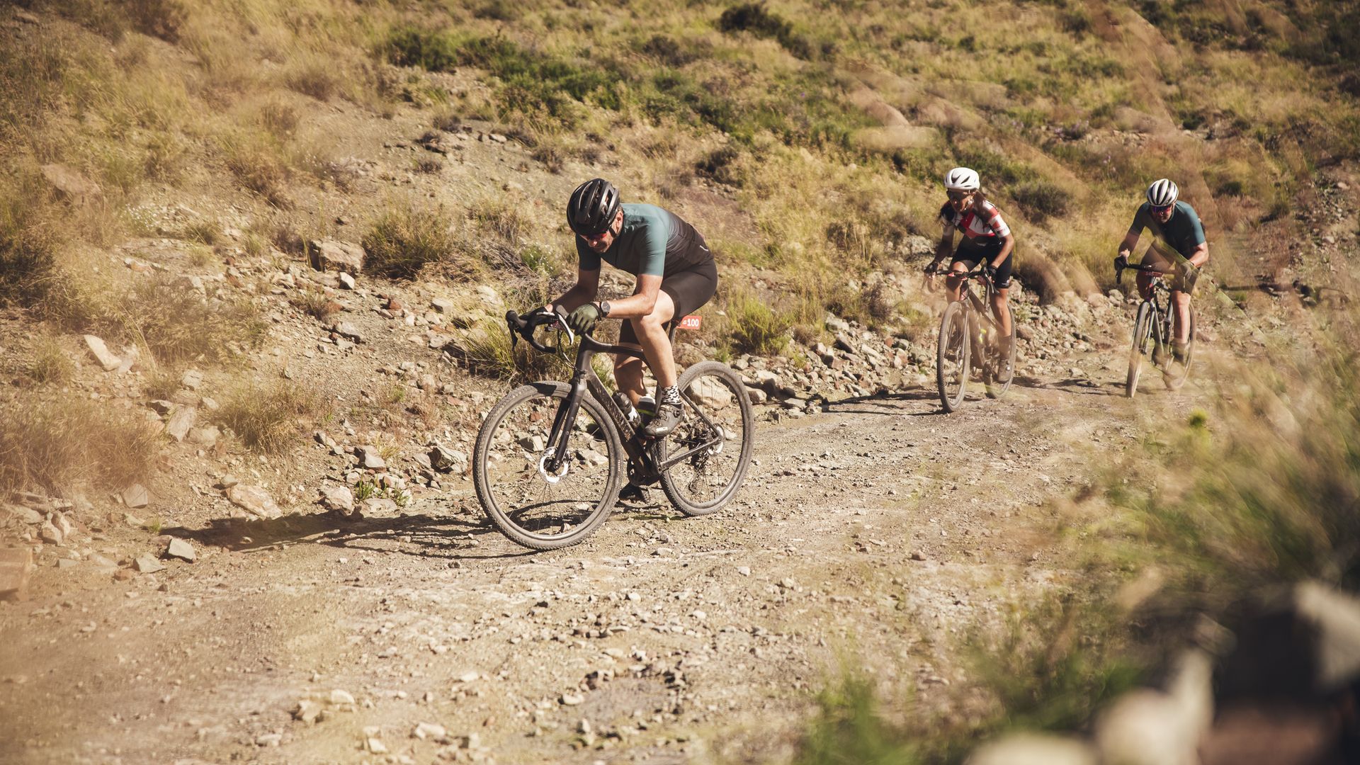 Nedbank Gravel Burn climb stage 4 Tafelkop